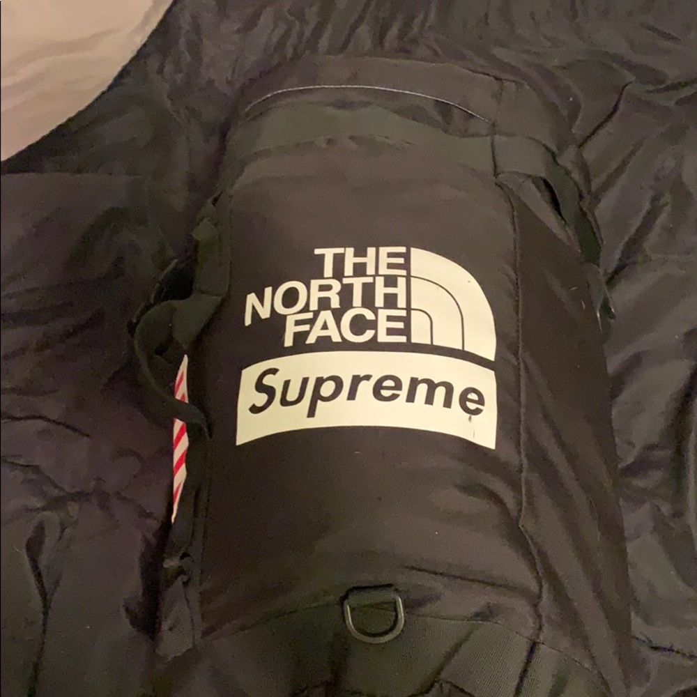 Supreme north face duffle bag